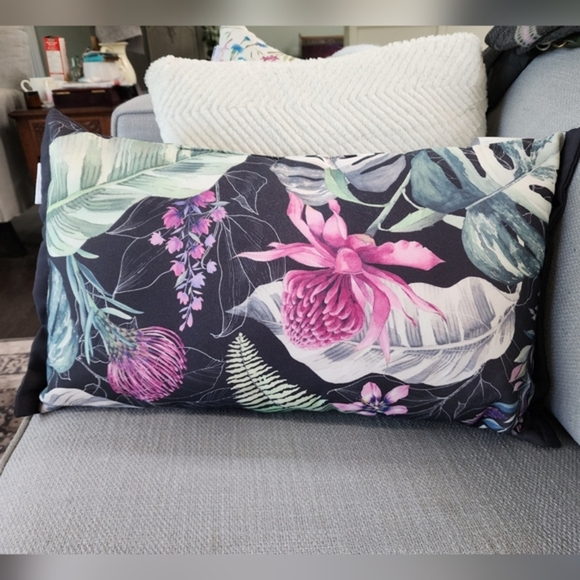 Floral Decorative Pillow - Picture 1 of 4